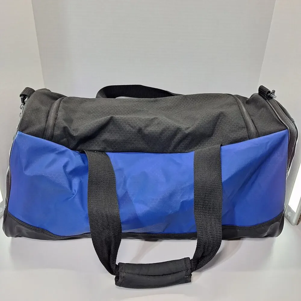 Adidas 2017 Team Issue Duffel Bag Medium Blue Hydro Shield Gym Sports Travel